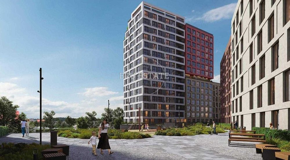 БЕЗ % ЖК Brother Ревуцького 1к 35 м² sister Акція Позняки метро, Грейт