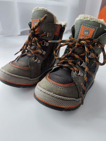 Lasocki Kids 21 buty zimowe chłopięce botki buciki ocieplane