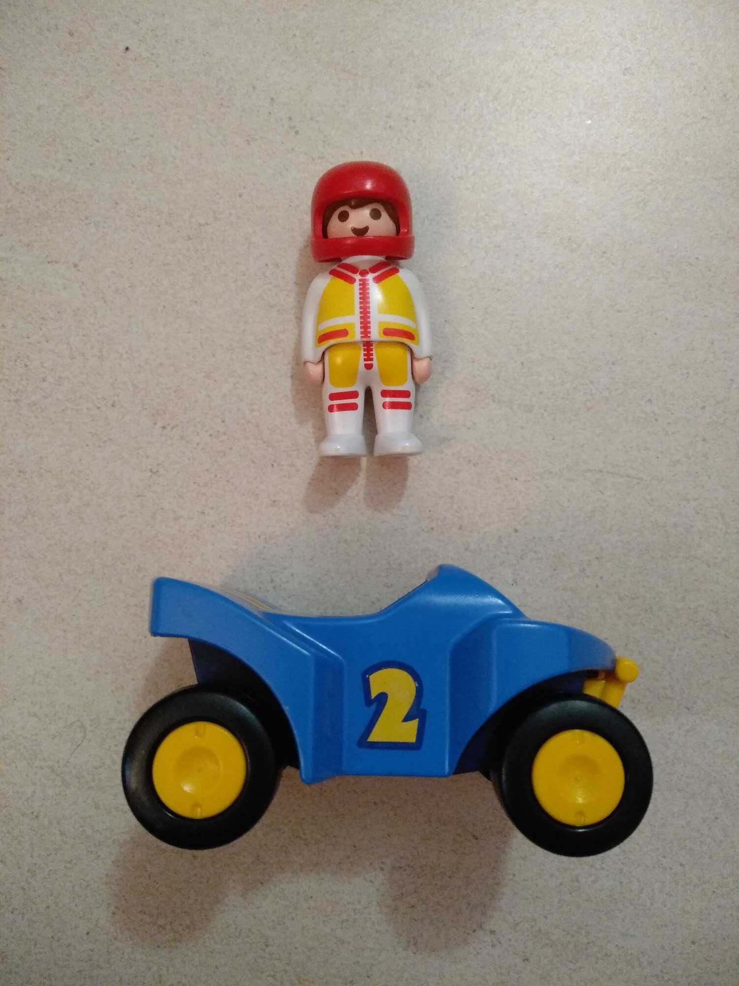 Playmobil 1.2.3. 6782 Moto 4