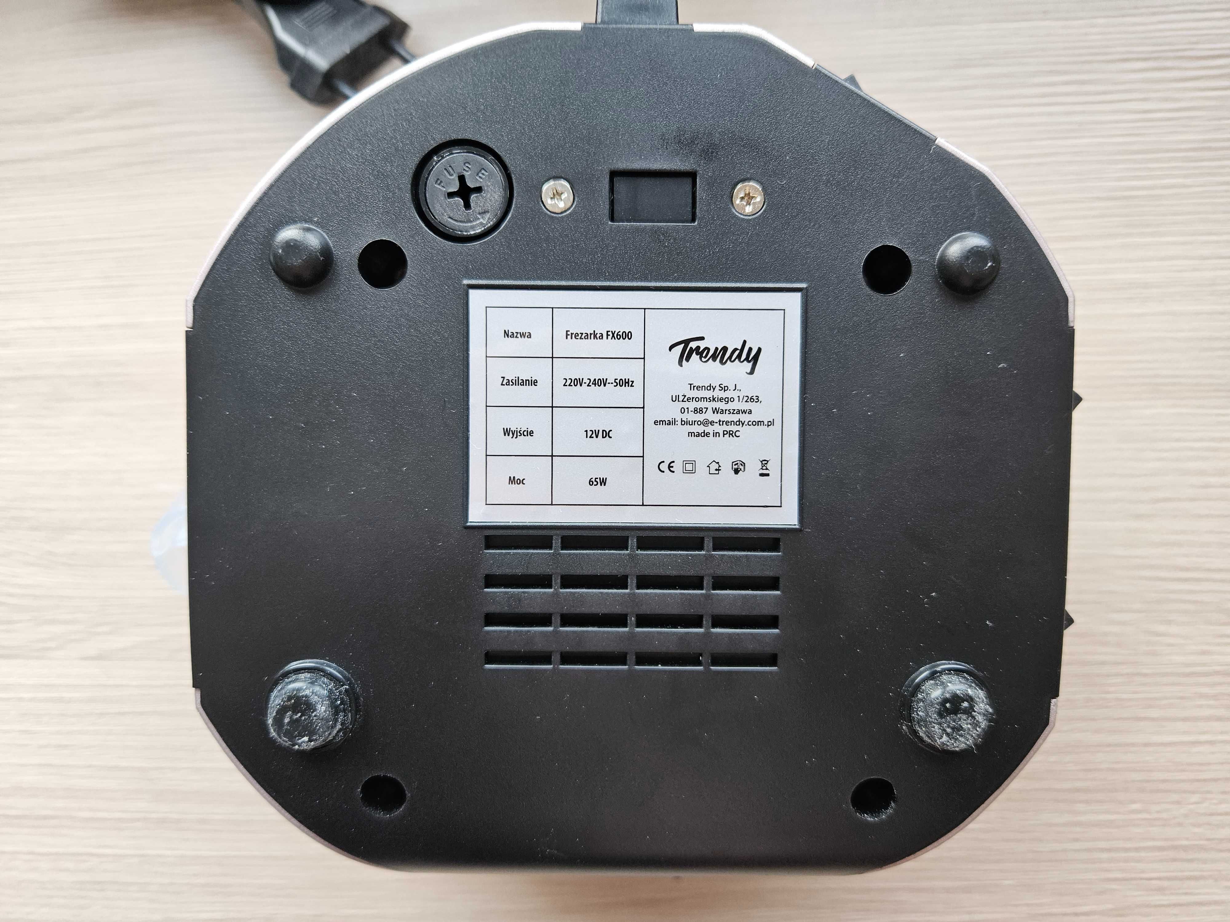 Frezarka do paznokci Clavier W-FX600, kolor złoty róż