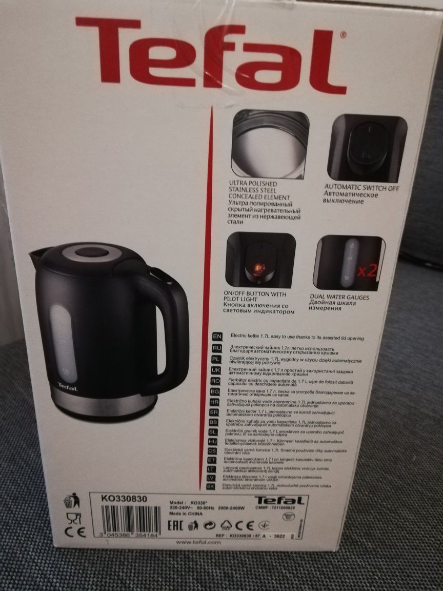 Czajnik elektryczny tefal