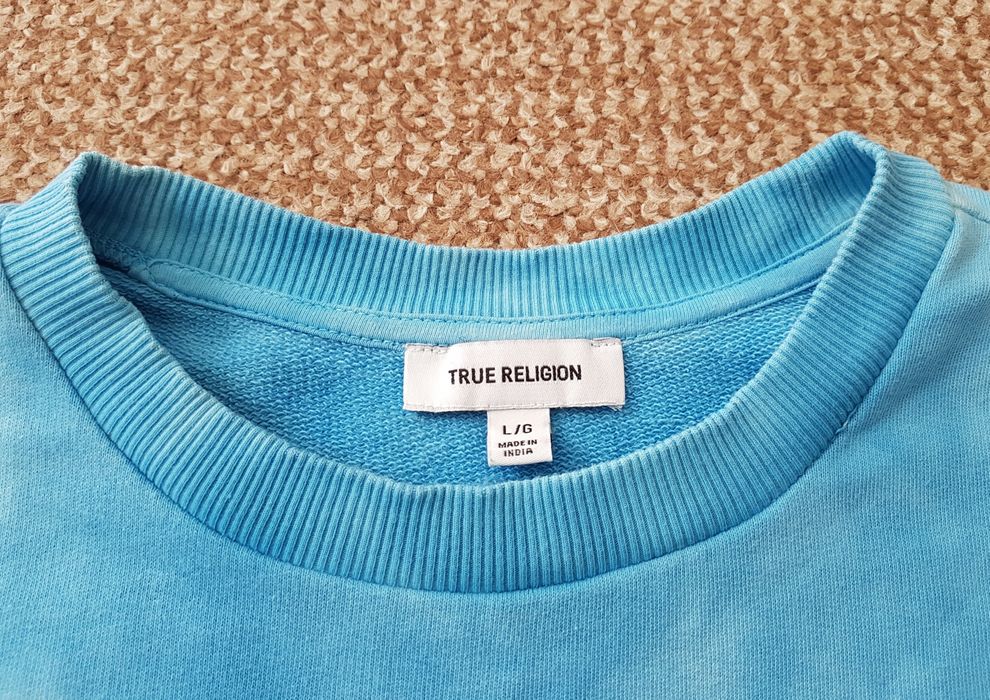True Religion Washed Sweatshirt кофта світшот оригінал L
