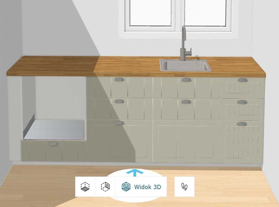 Kuchnia IKEA Stensund beżowa NOWA w kartonach