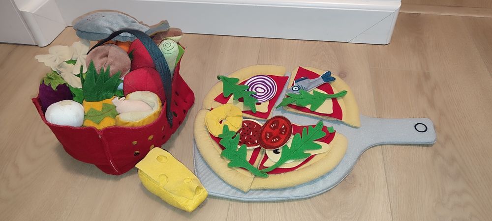 Zestaw Ikea warzywa pizza