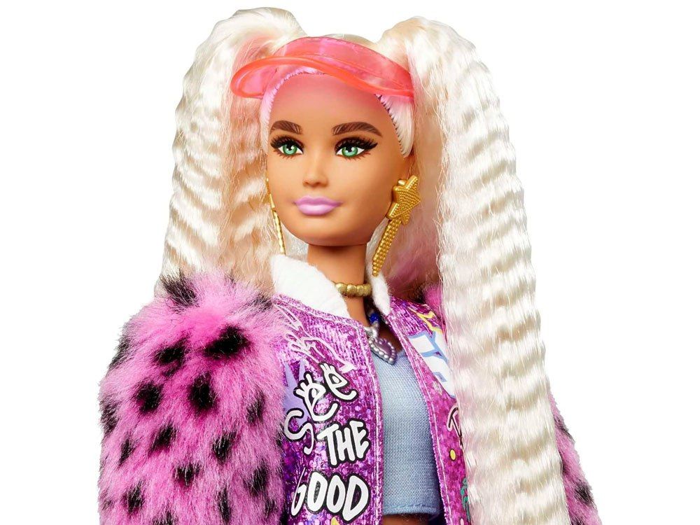 Barbie Extra Modna stylowa Lalka + uroczy miś akcesoria nr 8 ZA493