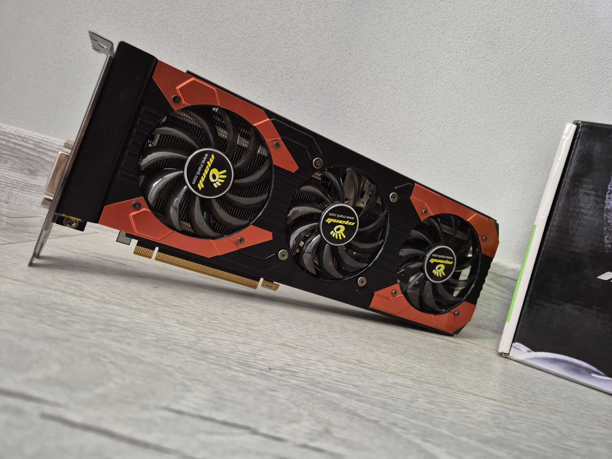 ігрова відеокарта GTX1070Ti 8GB 256bit MANLI. Trade-IN