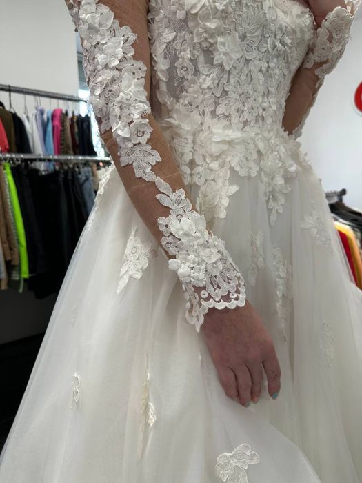 Весільна сукня, весільне плаття crystal design (wona) модель elania