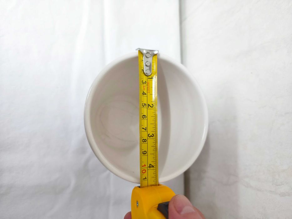 Vaso branco em cerâmica