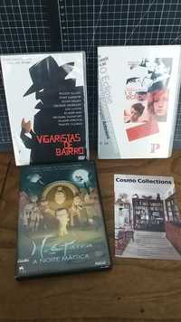 Dvds Nocturna a noite magica, Vigaristas do Bairro, o Eclipse.