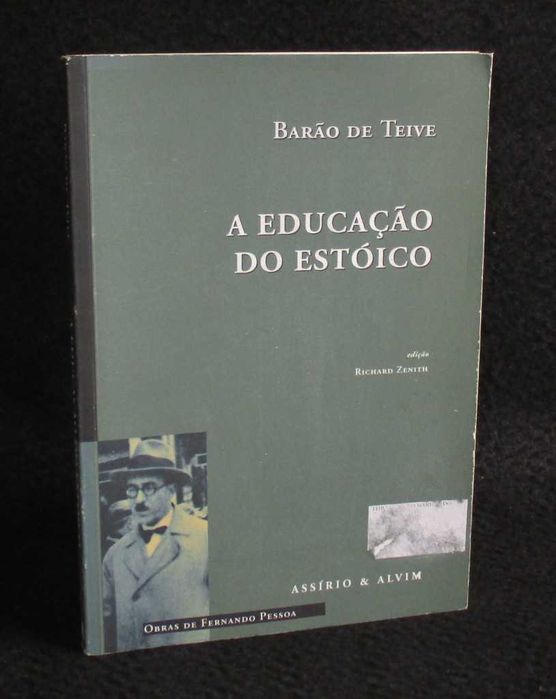 Livro A Educação do Estóico Barão de Teive Fernando Pessoa