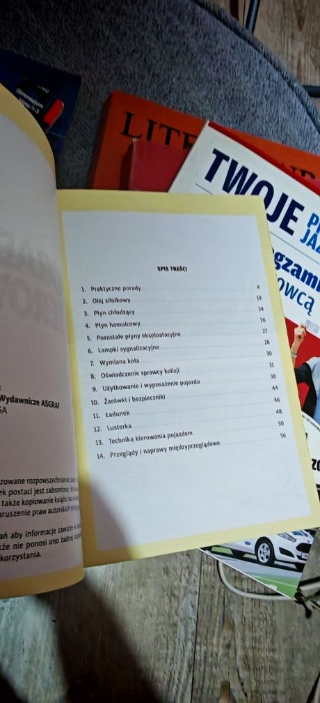 Zestaw książek do nauki - Prawo Jazdy kat. A,B,C