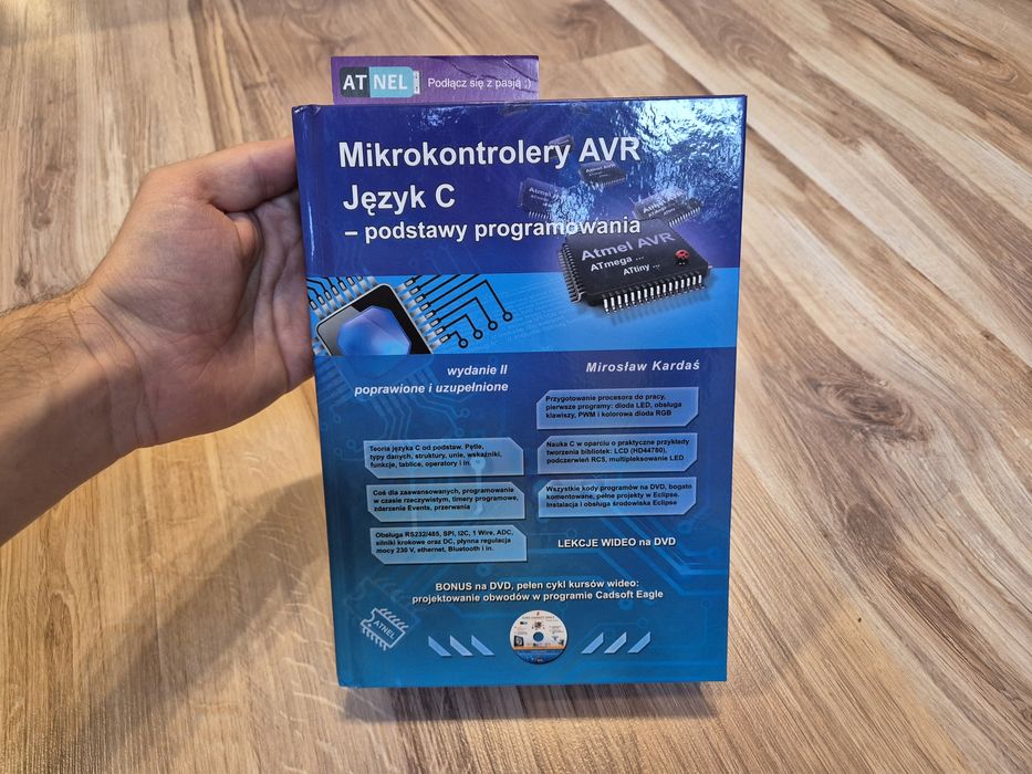 Mikrokontrolery AVR podstawy programowania Kardaś Atnel