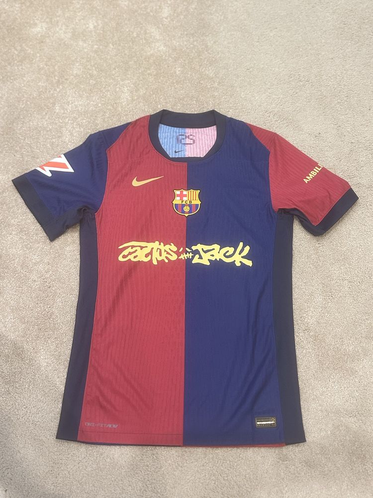FC Barcelona x Travis Scott Limited Edition Match Home 2024/25 Jersey