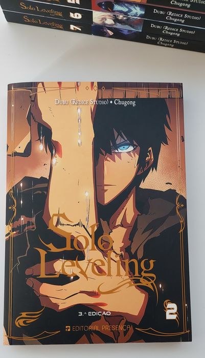 VENDO conjunto 7 livros Solo Levling (como NOVOS)