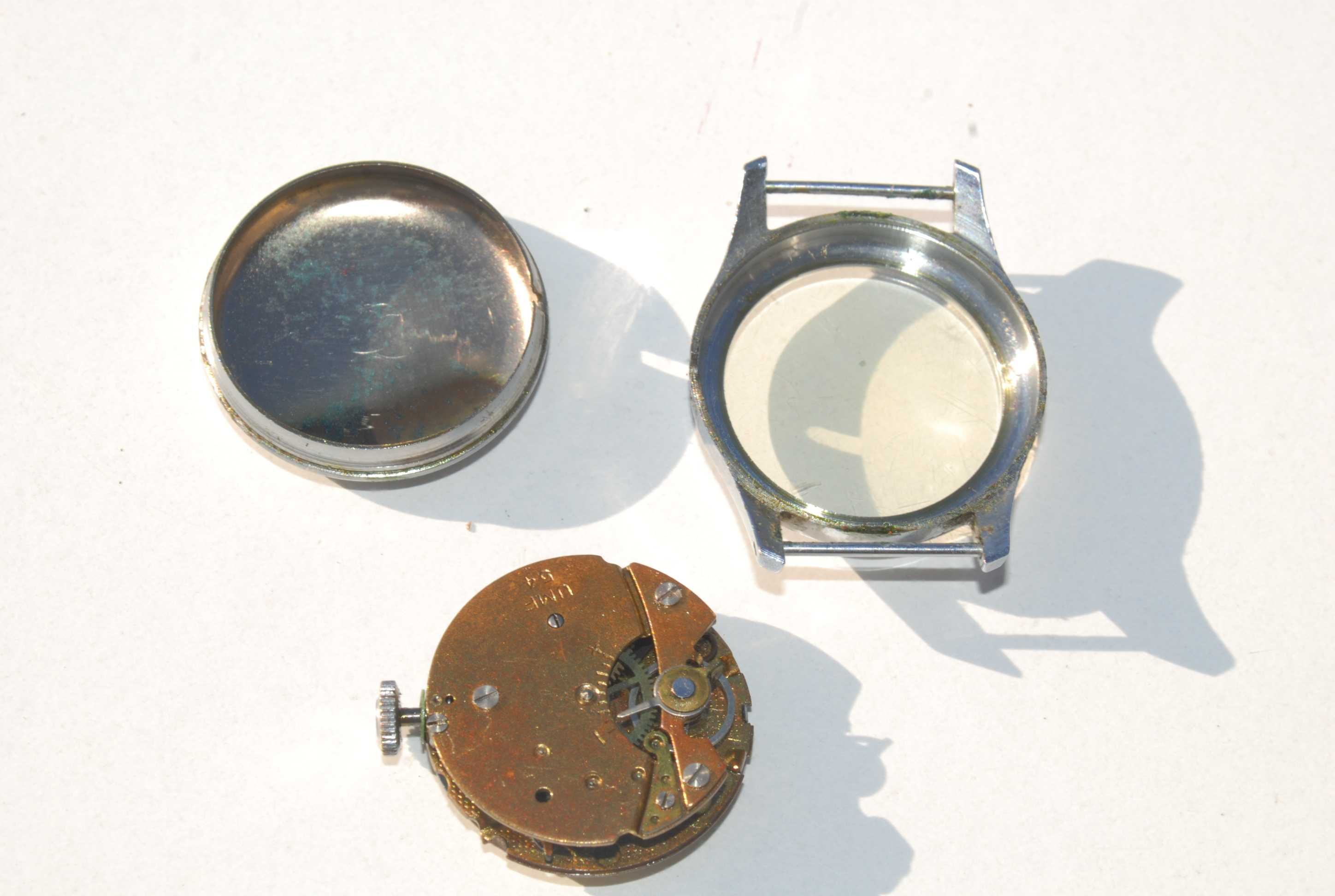 Stary zegarek UMF Ruhla made in Germany 50/60 lata unikat kolekcjoners