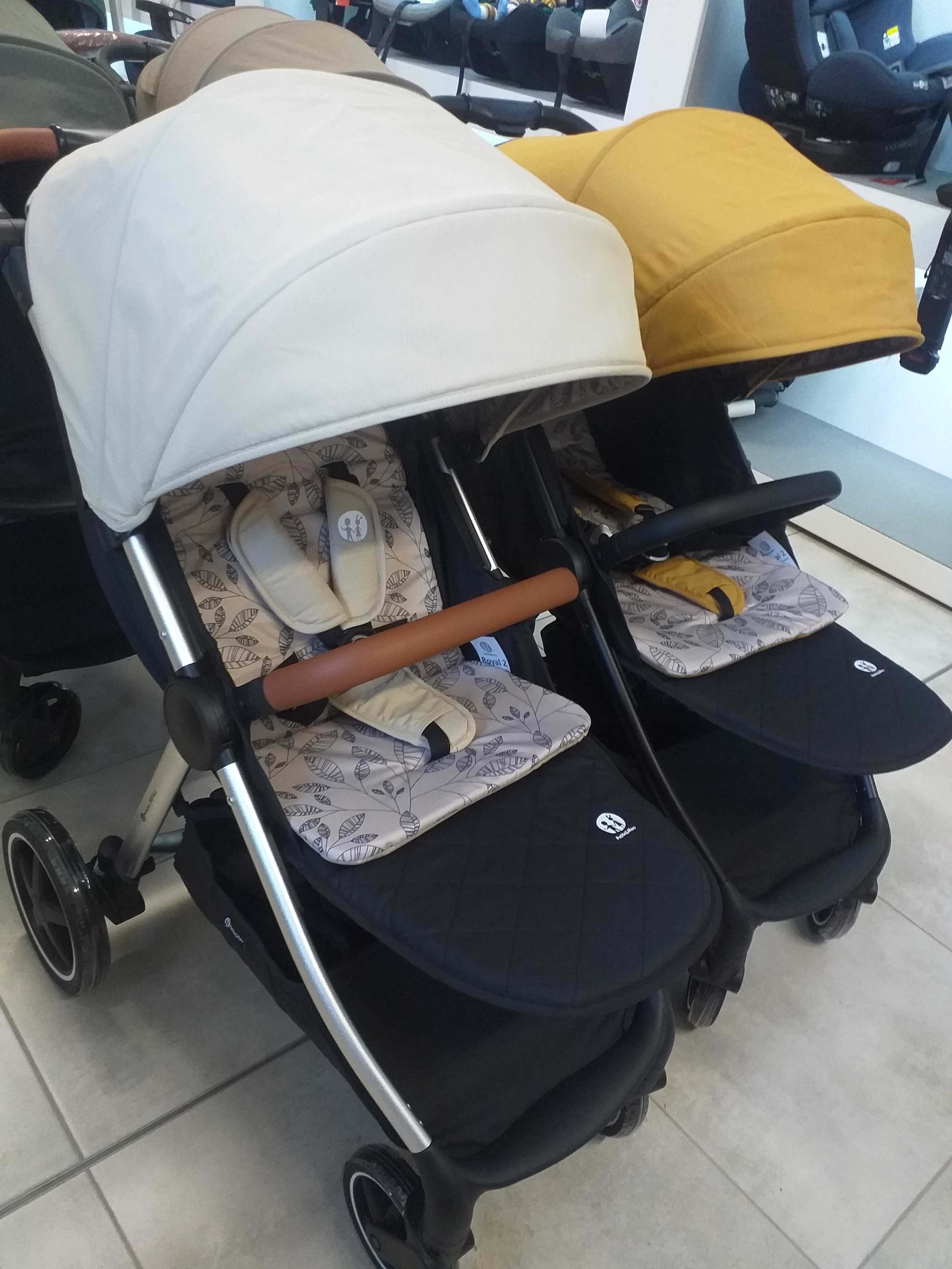 Nowy wózek spacerowy do 22kg! ROYAL 2 Petite&Mars  + TORBA + WKŁADKA