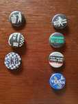Variados pin - ska e vegan