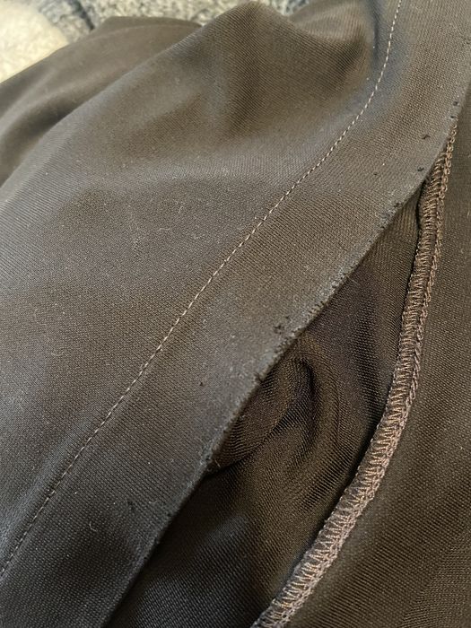 Dzwony szerokie spodnie brązowe brąz na gumce S