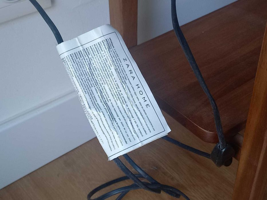 Candeeiro de Mesa Zara Home