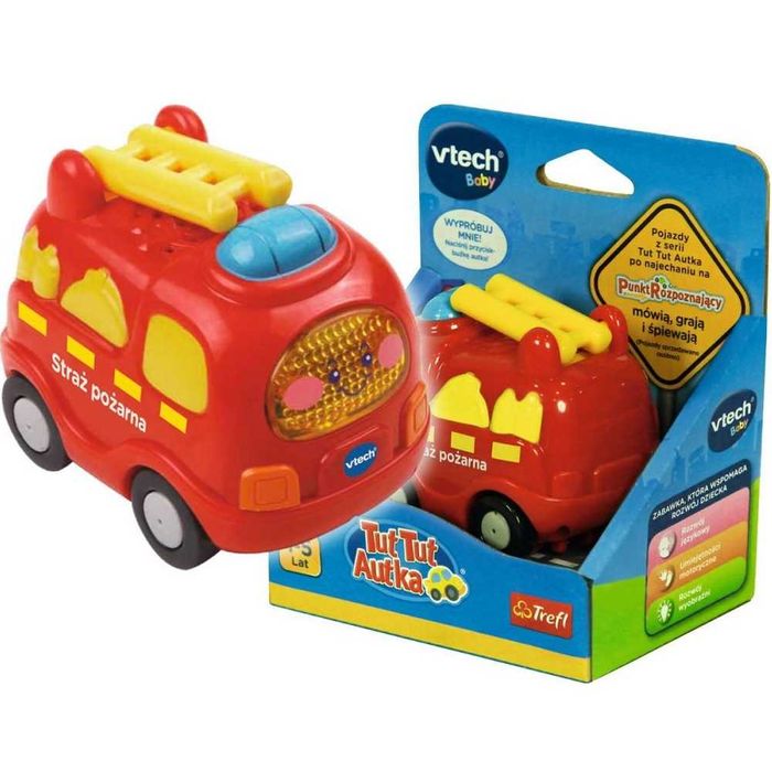 Vtech Tut Tut autka Autko Straż pożarna 60553