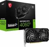 Nowa Karta graficzna MSI GeForce RTX 4060 Ti Ventus 2X Black OC 8GB