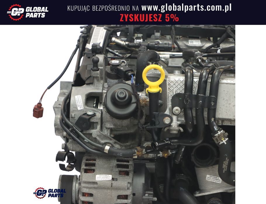 VW Tiguan 5N Seat Alhambra Audi Q3 8U 2.0 TDI Silnik Goły Słupek CUWA