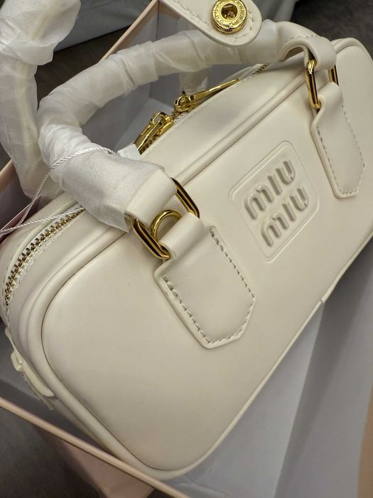 Torba do kręgli MIUMIU biała, mała