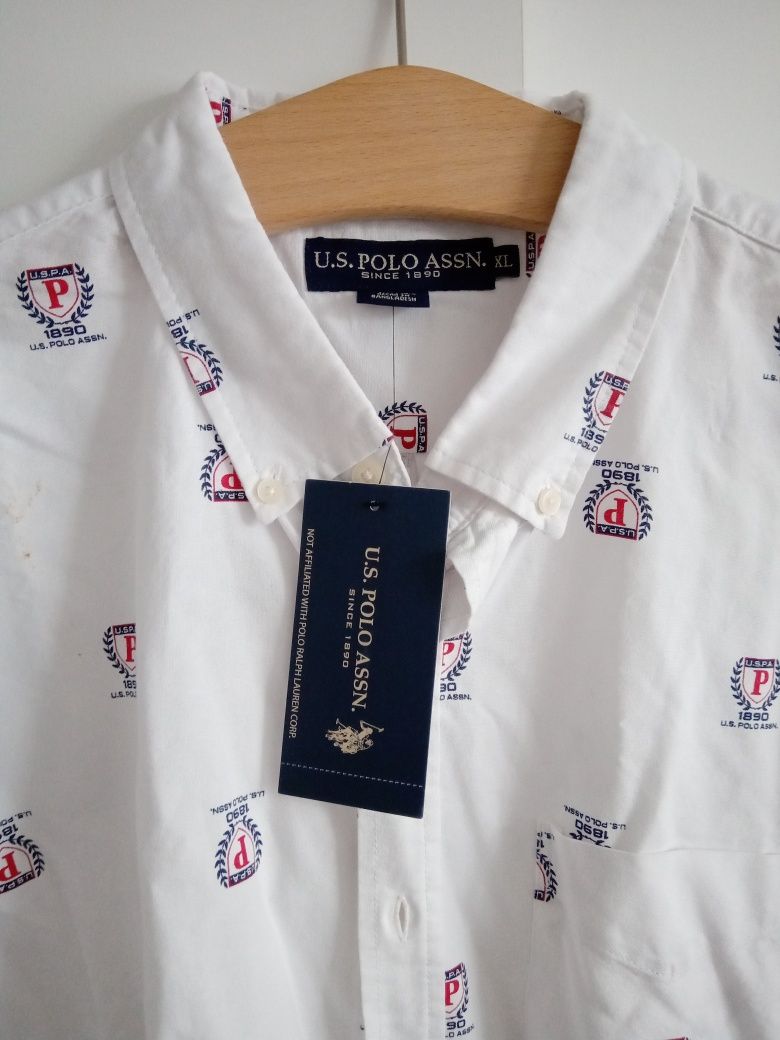 Koszula U.S.Polo.assn xl nowa biała
