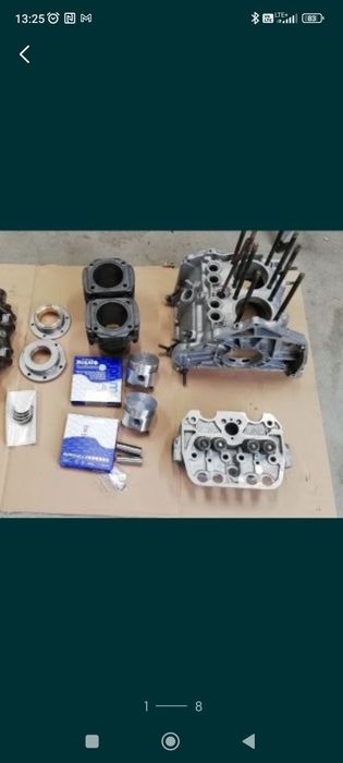 Fiat 126p kompletny zestaw do remontu silnika.