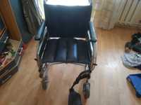 Wózek inwalidzki podniszczony