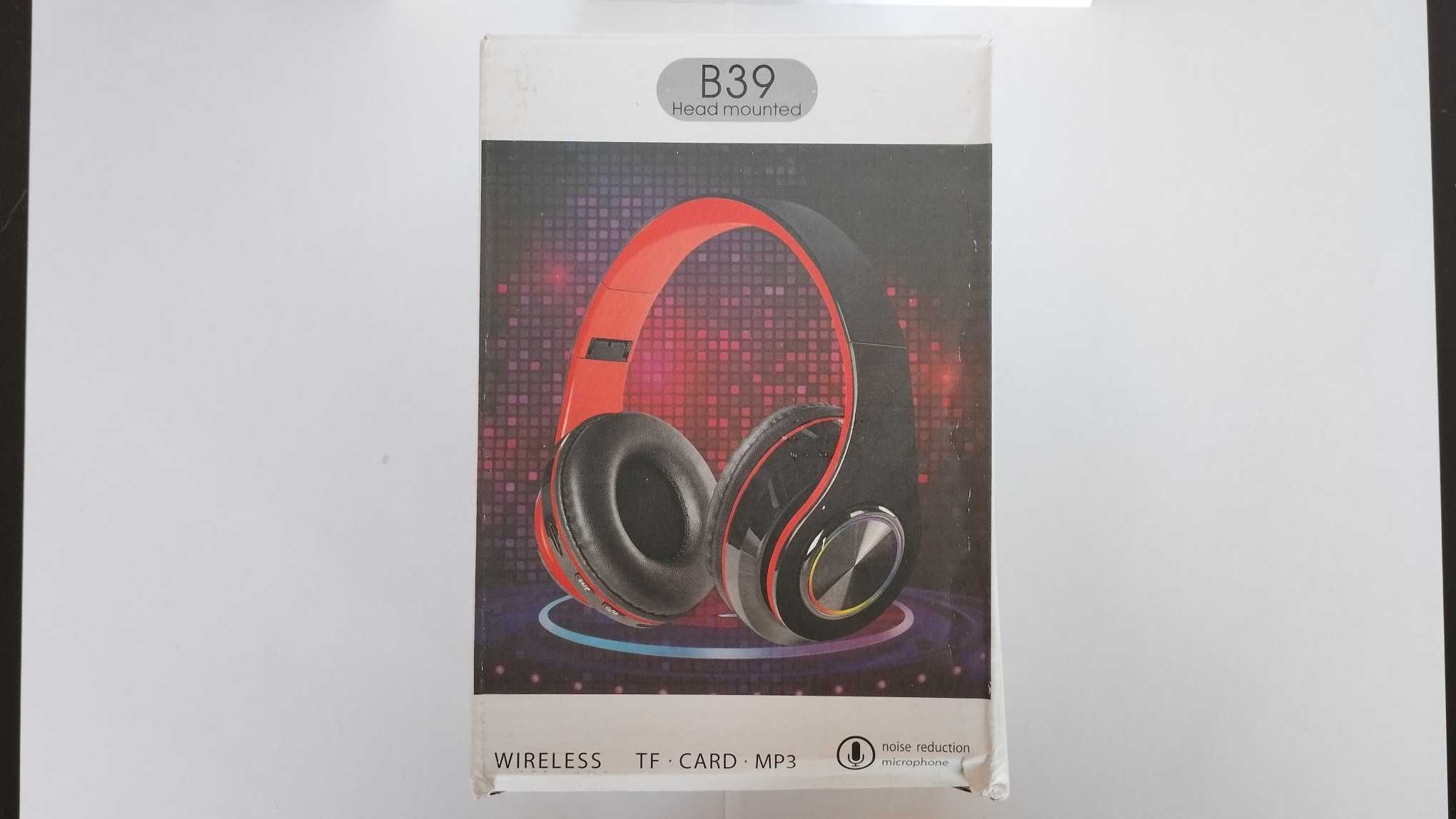 NOVO - Auscultadores B39 Wireless Headset
