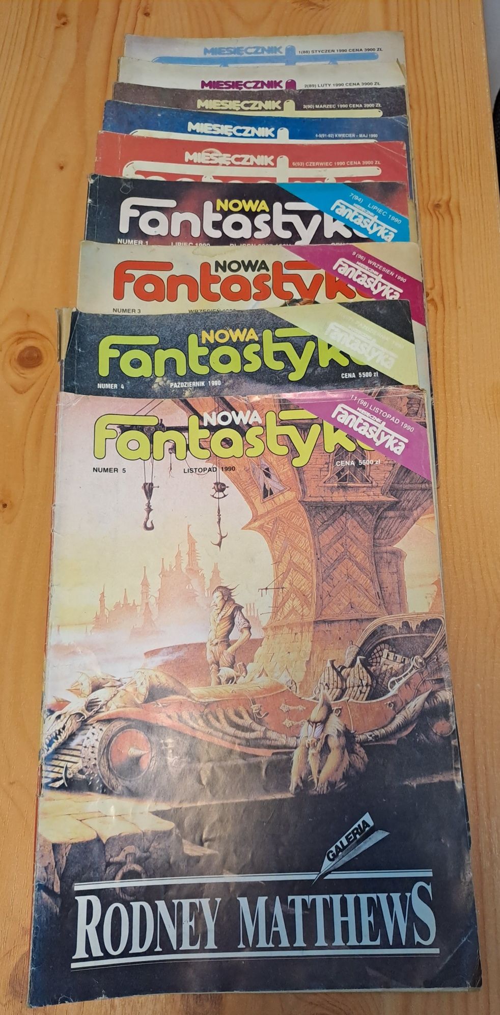 Fantasyka 1990 . Zestaw