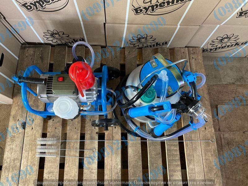 Доїльний апарат "Буренка-1 стандарт" масляний