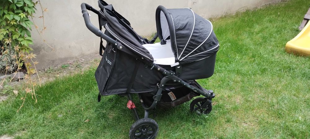 Wózek podwójny Valco Snap Duo Baby plus dodatki