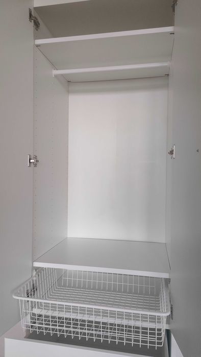 IKEA Stuva Grundlig Biała Szafa dziecięca młodzieżowa