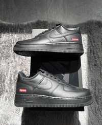 Nike Air Force 1 Low Supreme Black 44