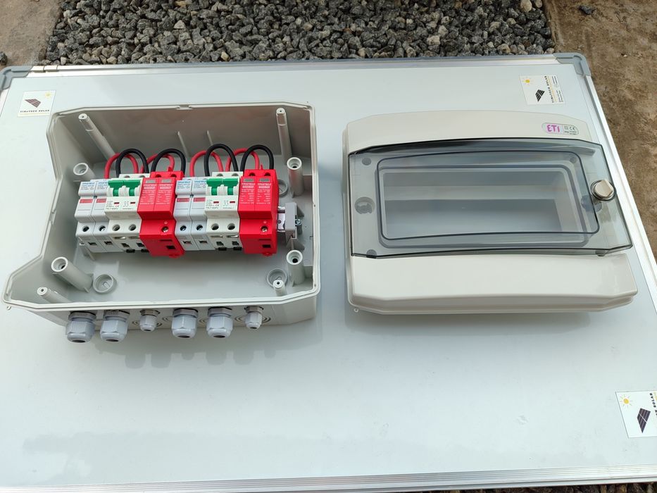 Сонячний щиток 2 поля  PV  для сонячних панелей для Deye 5/6/8