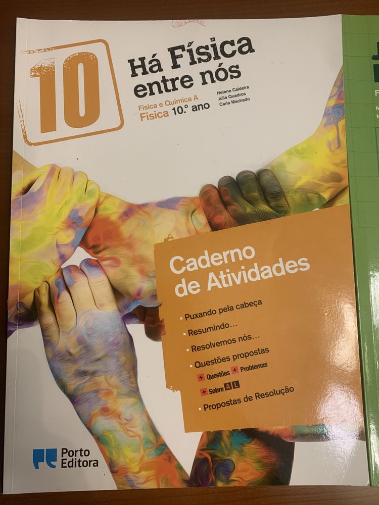 Livro de Física 10 ano e Química 11 ano