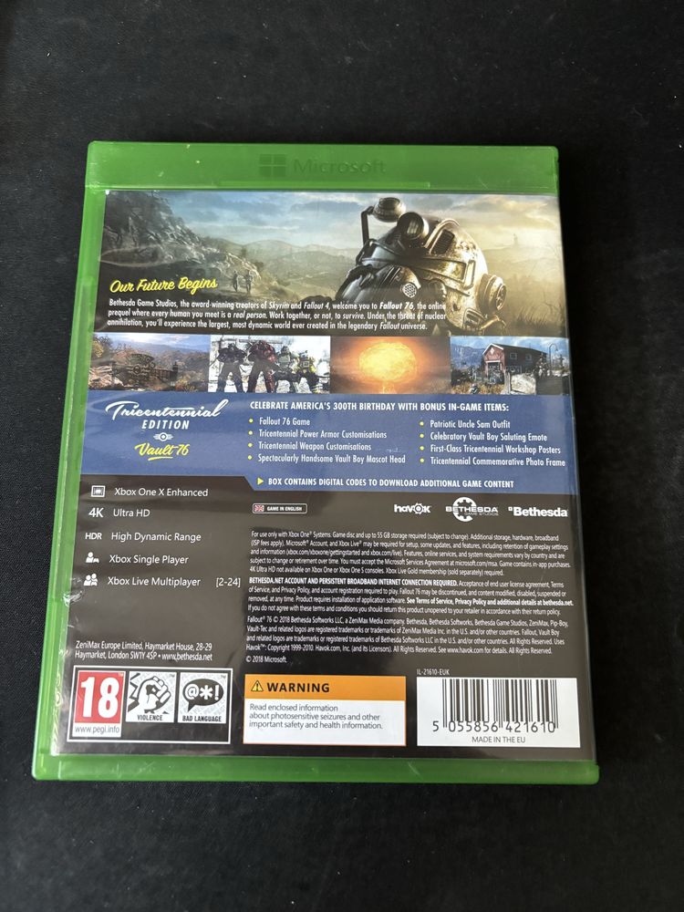 Fallout 76 xbox one