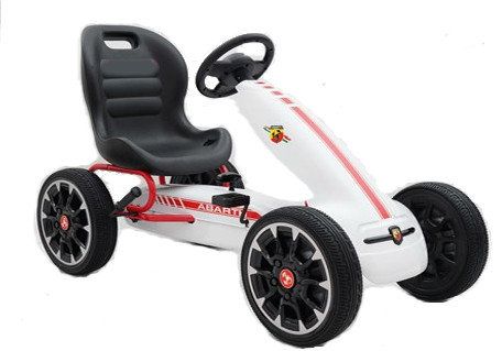 Gokart Na pedały ABARTH LICENCJA MIĘKKIE Koła EVA # Zobacz