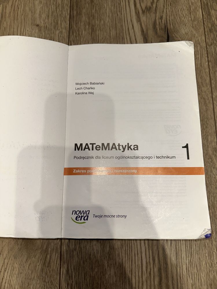Podrecznik MATeMatyka 1 Zakres podstawowy i rozszerzony