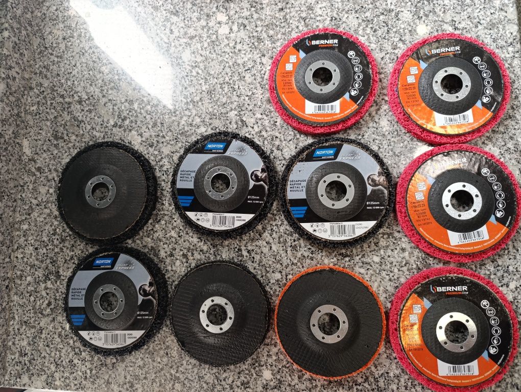 discos de lixar tinta e ferrugem
