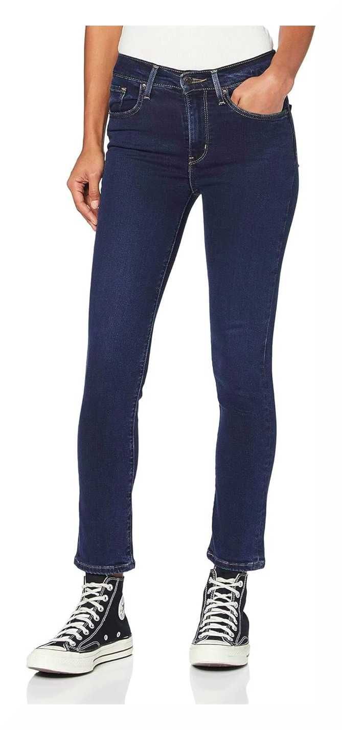 Damskie Jeansy LEVI'S 724 High Rise Straight Bogota Sass 28W 30L