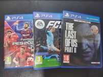 Zestaw 3 gier PS4 fc, pes, the last 2