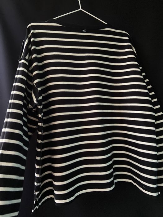 Стильний котоновий лонгслів у смужку від Uniqlo