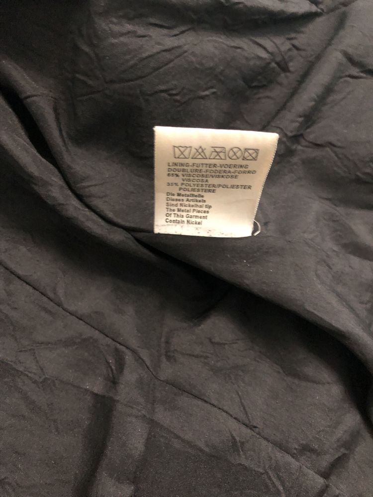 Куртка з натуральної велюрової шкіри Розмір М