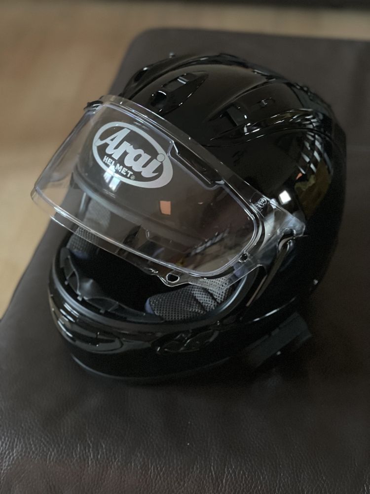 Kask Arai RX-7V Black Rozm M + Interkom