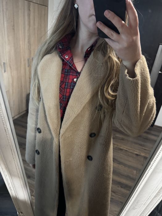 Тепле пальто zara