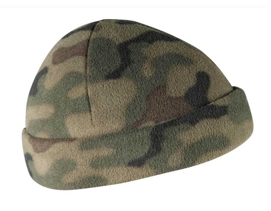 Czapka Wojskowa DOKERKA - Fleece -PL Woodland / wz93