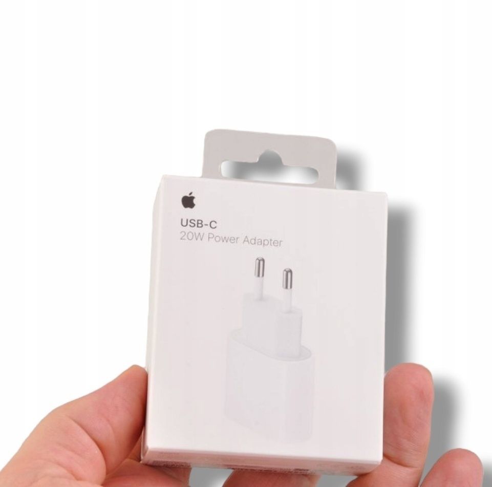 Oryginalna Ładowarka szybka APPLE IPHONE 20W + kabel LIGHTNING USBC